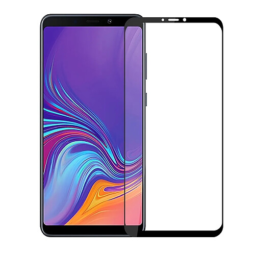 Wewoo Film de verre trempé plein écran HD pour dureté surface 2,5H Arc Edge 9H 2.5 pour Galaxy A9 (2018)