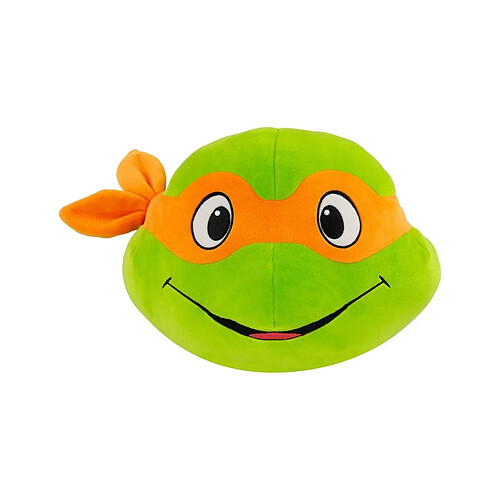 Tomy Les Tortues Ninja - Peluche Mocchi-Mocchi Mega Michelangelo Head 27 cm