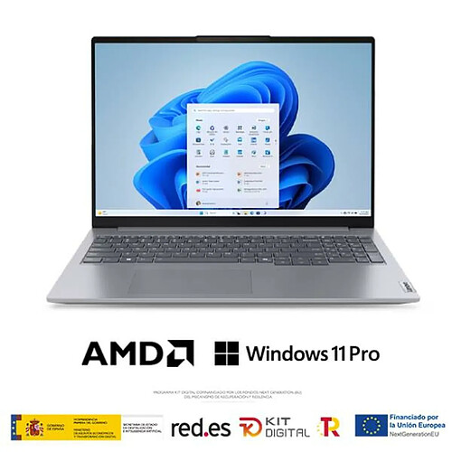 Ordinateur Portable Lenovo 21MW0042SP 16" 16 GB RAM 512 GB SSD AMD Ryzen 5 7535HS Espagnol Qwerty