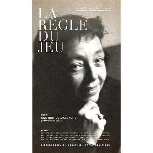 Règle du jeu (La), n° 51 · Occasion