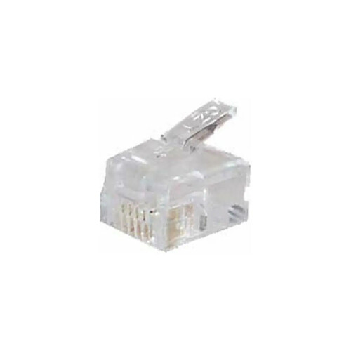 shiverpeaks BASIC-S Connecteur modulaire RJ11, non blindé ()