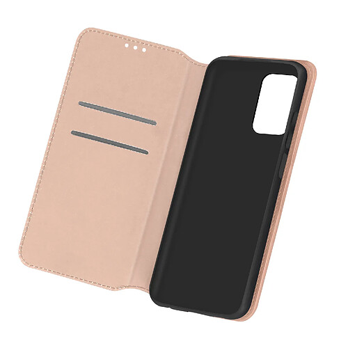 Avizar Housse Galaxy A52 et A52s Étui Portefeuille Fonction Support rose champagne