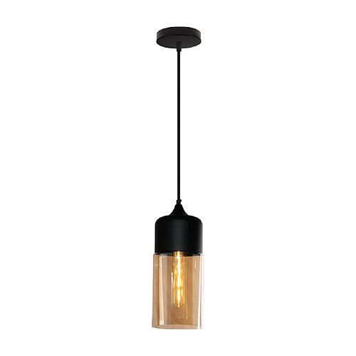 Stoex Suspension Design Style Retro Vintage Contemporain Couleur Fumé , Lustre Abat-jo