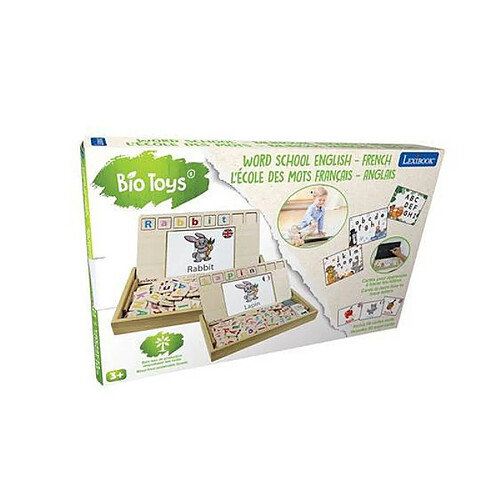 Jeu découverte Lexibook Bio Toys L'Ecole des Mots bilingue Français Anglais