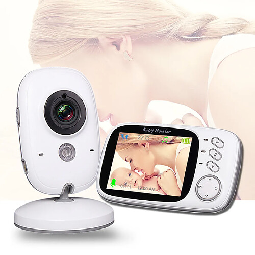 Universal Moniteur de bébé sans fil haute définition vision nocturne bidirectionnelle audio caméra de nounou température de sommeil du bébé moniteur vidéo caméra de sécurité