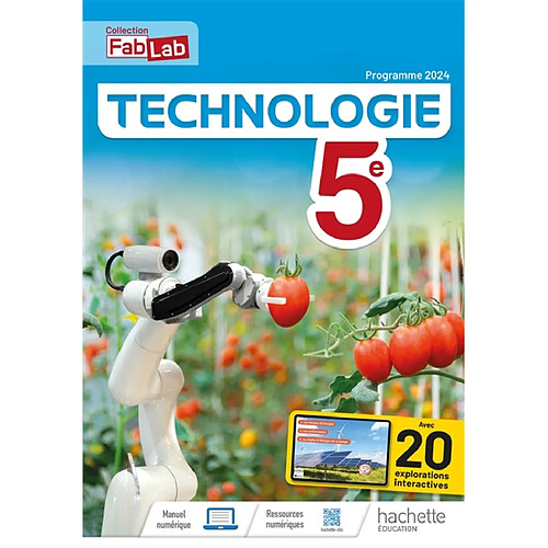 Technologie 5e : programme 2024