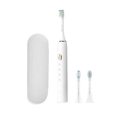 Justgreenbox Brosse à dents vibrante électrique intelligente blanchissant les dents par ultrasons, Rose