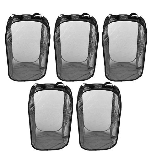 5pcs insecte pliable et habitat de papillon maison terrarium élevage cage