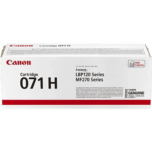 Toner Canon 071H BK noir - 5646C002