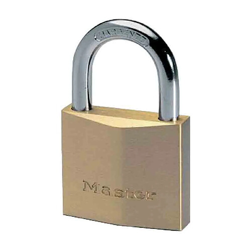 MASTER LOCK - Cadenas laiton massif haute sécurité 50 mm