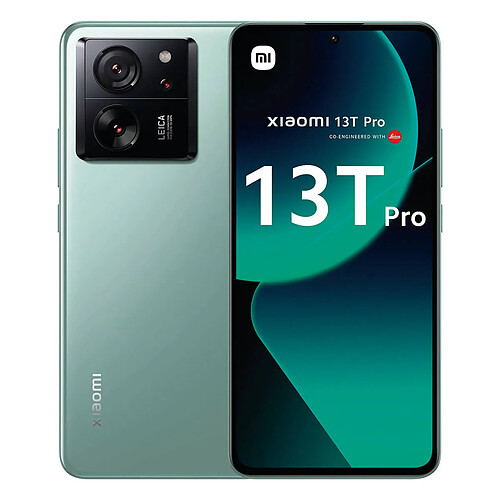 Xiaomi 13T Pro 5G 12GB/512GB Vert (Meadow Green) Double SIM