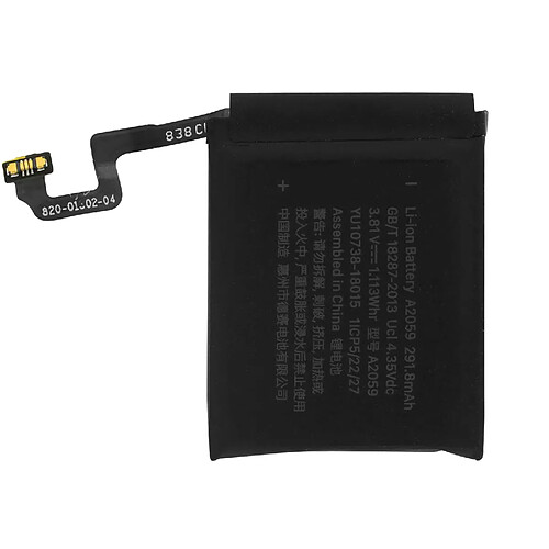 Avizar Batterie Interne pour Apple Watch Series 4 44mm Capacité 291mAh Compatible