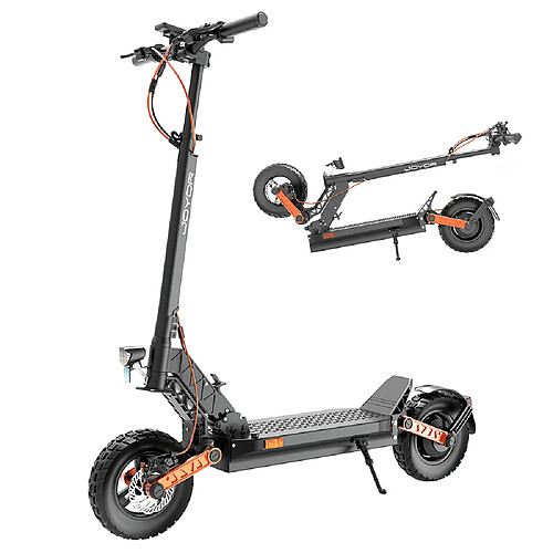 Trottinette Pliable JOYOR S5 Pro Scooter électrique jusqu'à 100 kg 10 pouces avec batterie 48 V 26 Ah moteur 500 W 25 km/h autonomie 70-100 km 500 W