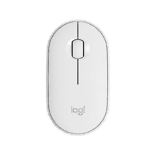 Universal Souris Bluetooth sans fil souris portables mignonnes (blanc)