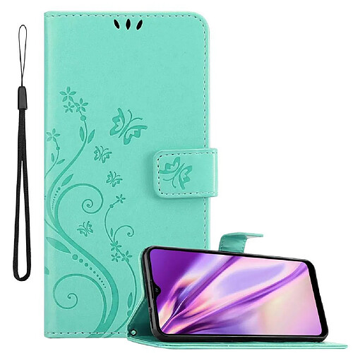 Cadorabo Coque Samsung Galaxy A20s Etui en Turquoise