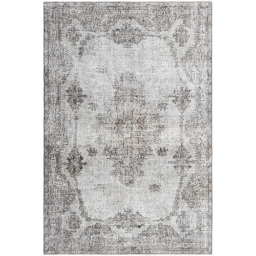 Vidal Tapis de laine 259x170 gris Ultra Vintage