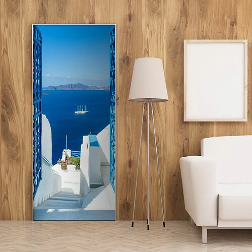 Paris Prix Papier Peint pour Porte Holidays in Greece 210x100cm