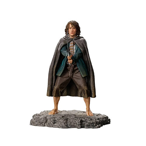 IRON STUDIOS Le Seigneur des Anneaux - Statuette 1/10 BDS Art Scale Pippin 12 cm