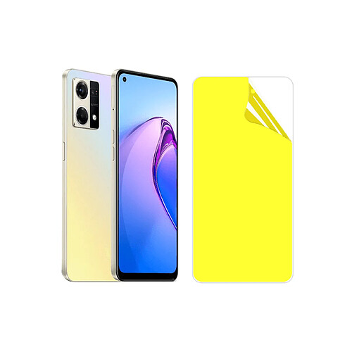 PHONECARE Film Hydrogel Full Cover Arriére pour Oppo Reno8 4G - Transparent