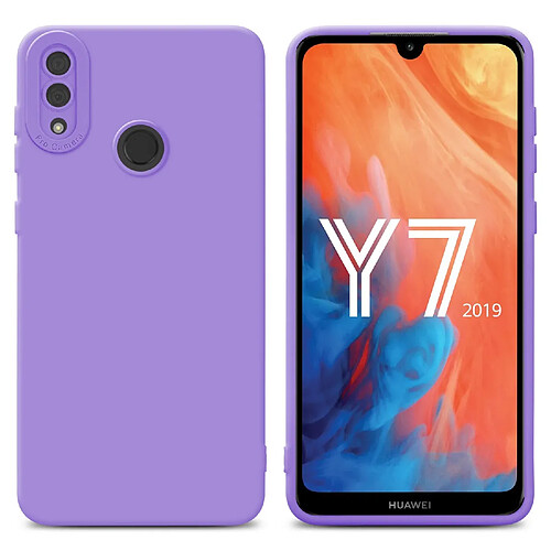 Cadorabo Coque Huawei Y7 2019 / Y7 PRIME 2019 Etui en Lilas