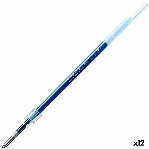 Uni Ball Recharge pour stylo Uni-Ball Jetstream Premier SXR-10 Bleu 1 mm 12 Unités