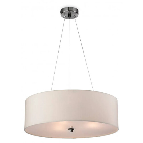 Luminaire Center Suspension Phoenix, crème