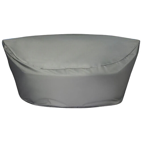 Beliani Bâche de protection CHUVA 140x135x80 cm Gris