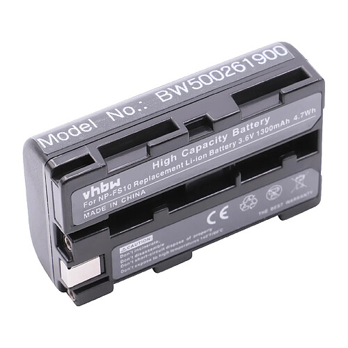 vhbw batterie 1100mAh pour appareil numérique camescope compatible avec Sony DCR-PC5E, DCR-PC6, DCR-PC9, DCR-TRV1VE, DSC-F505, DSC-F505V, DSC-F55