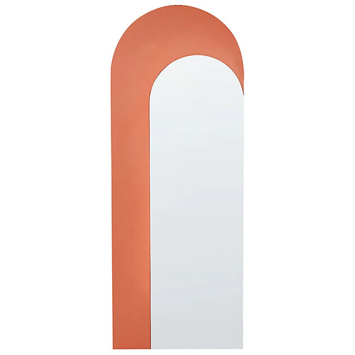 Beliani Miroir GROISES Orange