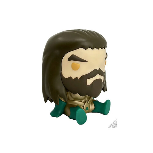 Plastoy DC Comics - Tirelire Aquaman Chibi 15 cm