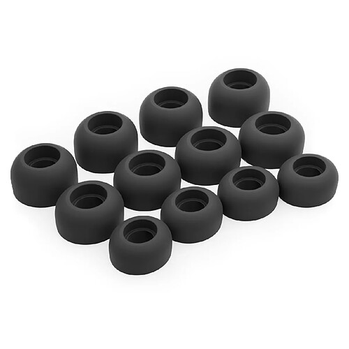 OKULI 12 x Écouteurs en Silicone Embouts d'oreilles pour Samsung Galaxy Buds Pro 1 Casque Écouteurs en Noir