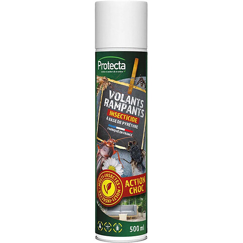 Protecta Aérosol insecticide volants-rampants 500 ml.