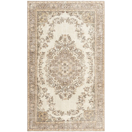 Vidal Tapis de laine 267x155 beige Ultra Vintage