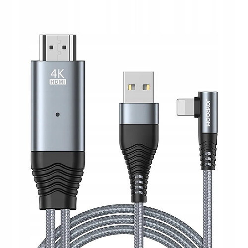 GUPBOO Câble Lightning HDMI entre la machine et l'adaptateur de musique,JL599