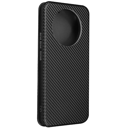 Avizar Etui pour Realme 11 Pro Plus et 11 Pro Carbone Portefeuille Support Noir