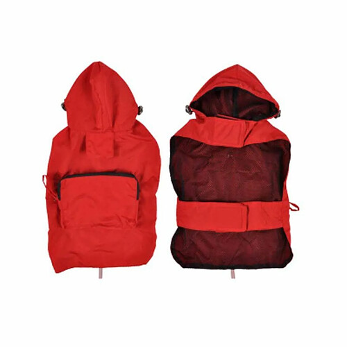 Imperméable pour chien Rouge - Paris Prix