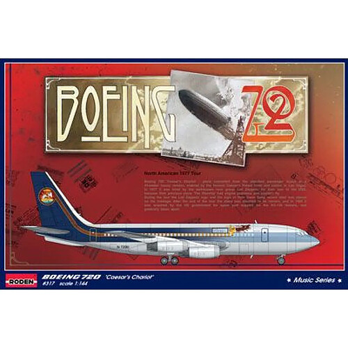 Boeing 720 "Ceasar's Chariot" - 1:144e - Roden