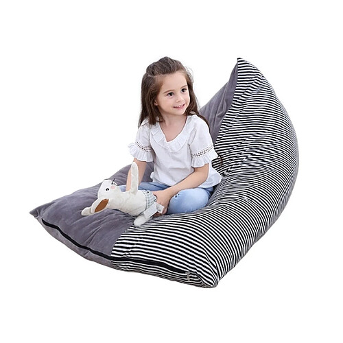 Wewoo Sac de fèves de rangement pour animaux empaillés Chaise Bébé Enfant Jouet Canapé Vêtements Organisateur