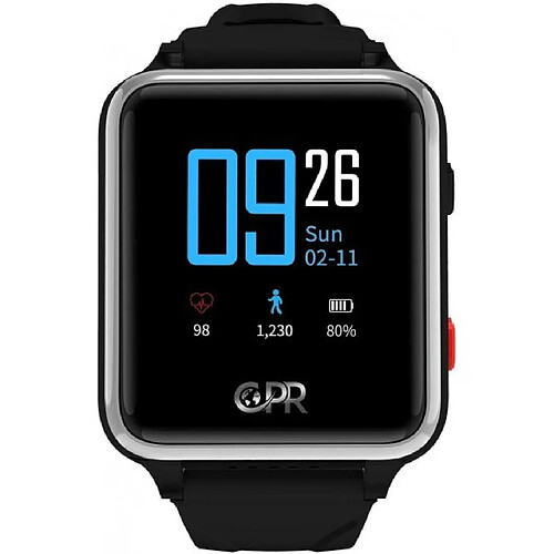 Cpr Call Blocker Montre CPR Guardian II, restez près de vos proches, noire