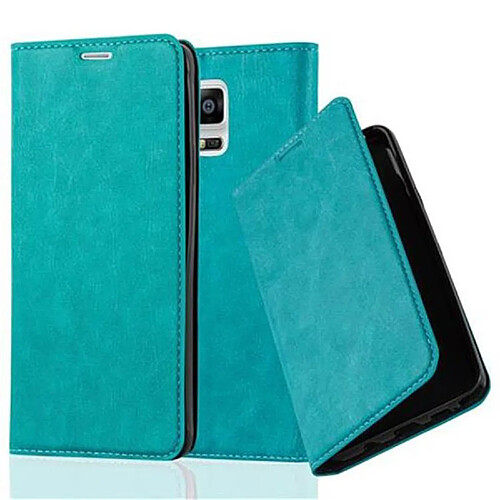 Cadorabo Coque Samsung Galaxy NOTE 4 Etui en Turquoise