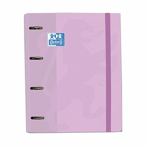 Reliure à anneaux Oxford Touch Europeanbinder A4 Mauve