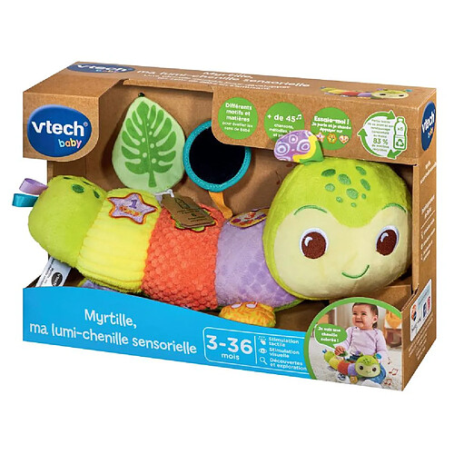 VTech Myrtille, ma lumi-chenille sensorielle