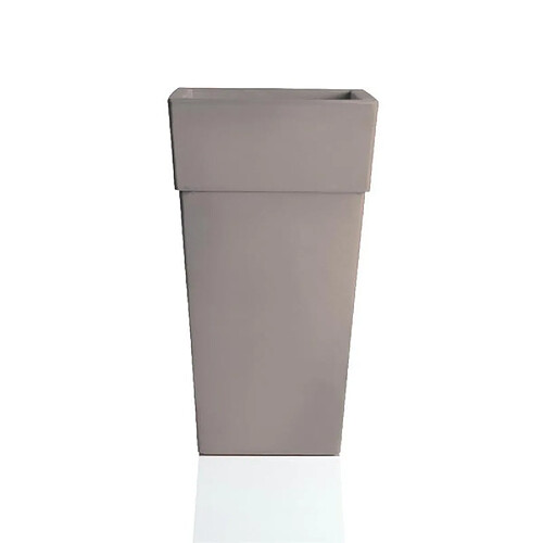 Ac-Deco Vase pour fleurs - 40 x 40 x 70 cm - Anthracite