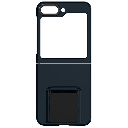 Avizar Coque pour Samsung Galaxy Z Flip 5 Béquille Support Classic Stand Bleu nuit