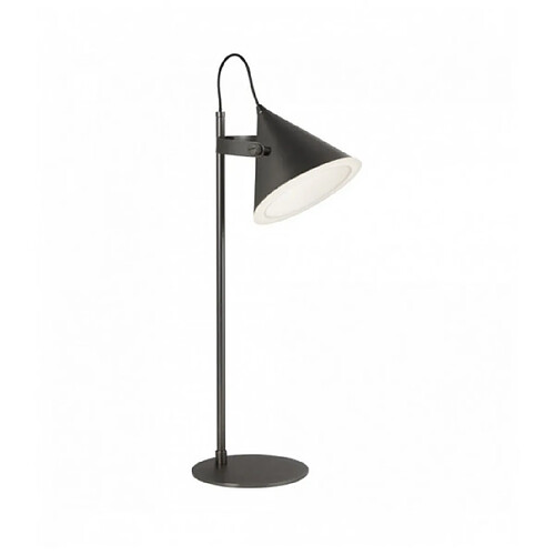 Searchlight Lampe de table led conique 1 ampoule - noir