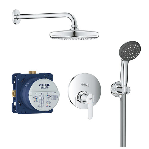 GROHE Pack encastré douche Get Chromé