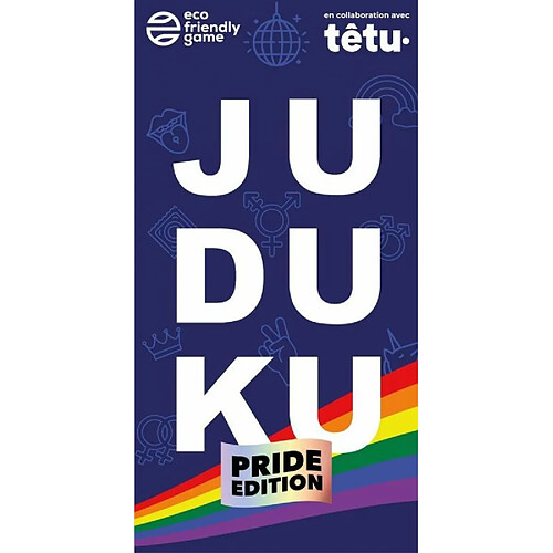 JUDUKU Jeux de société Pride Edition - LGBT - Nouveau Jeu de Soirée en partenariat avec têtu - Jeu de Societe LGBTQIA+