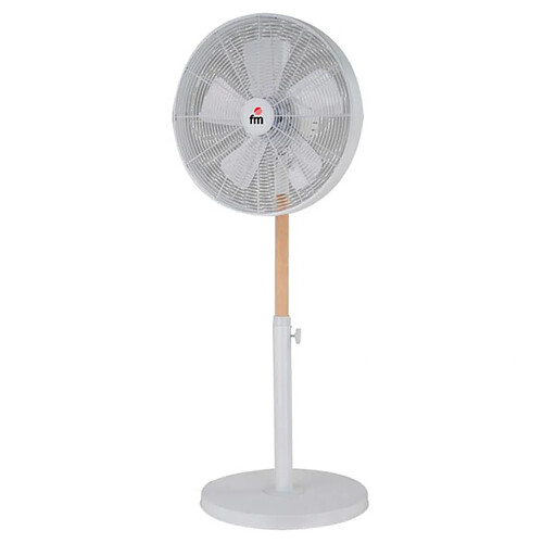 Ventilateur sur Pied Grupo FM NP140 50W Blanc