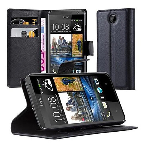 Cadorabo Coque HTC Desire 300 Etui en Noir