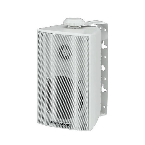 Enceinte 2 voies 100v blanc - esp215ws - MONACOR